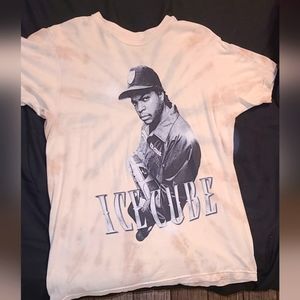 Ice cube tie dye tee